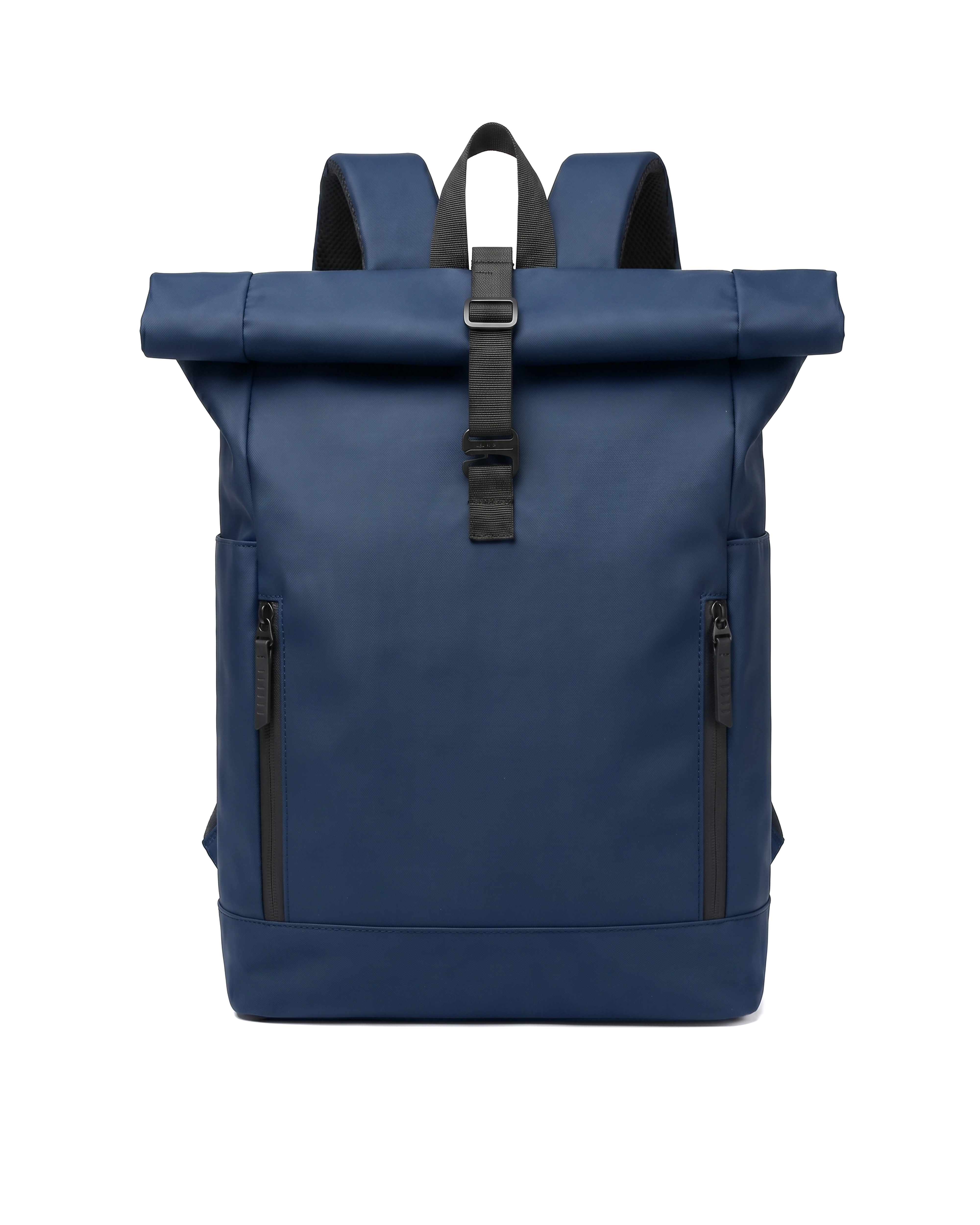 "Daily" Rolltop Rucksack in Petrolblau