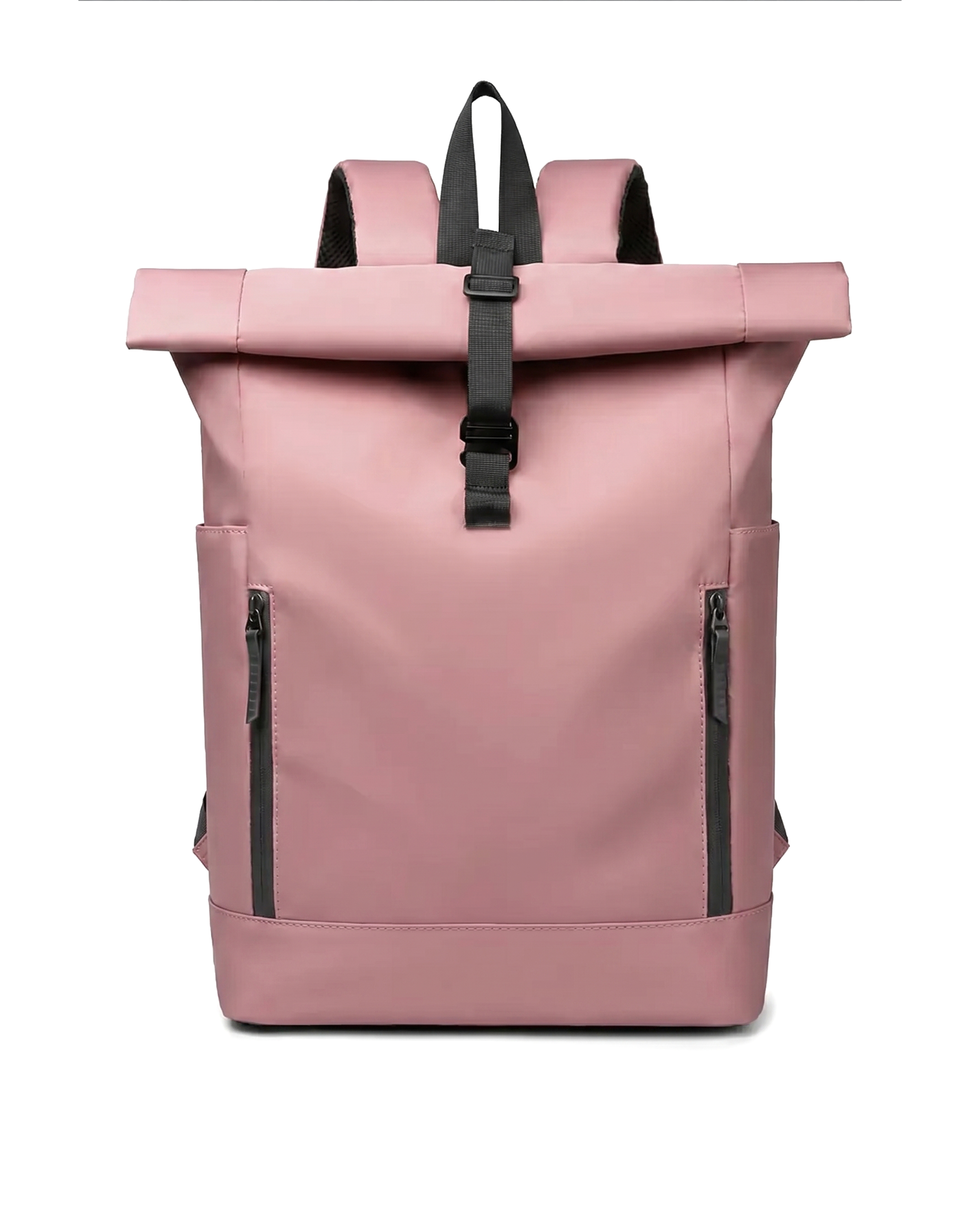 "Daily" Rolltop Rucksack in Rosa