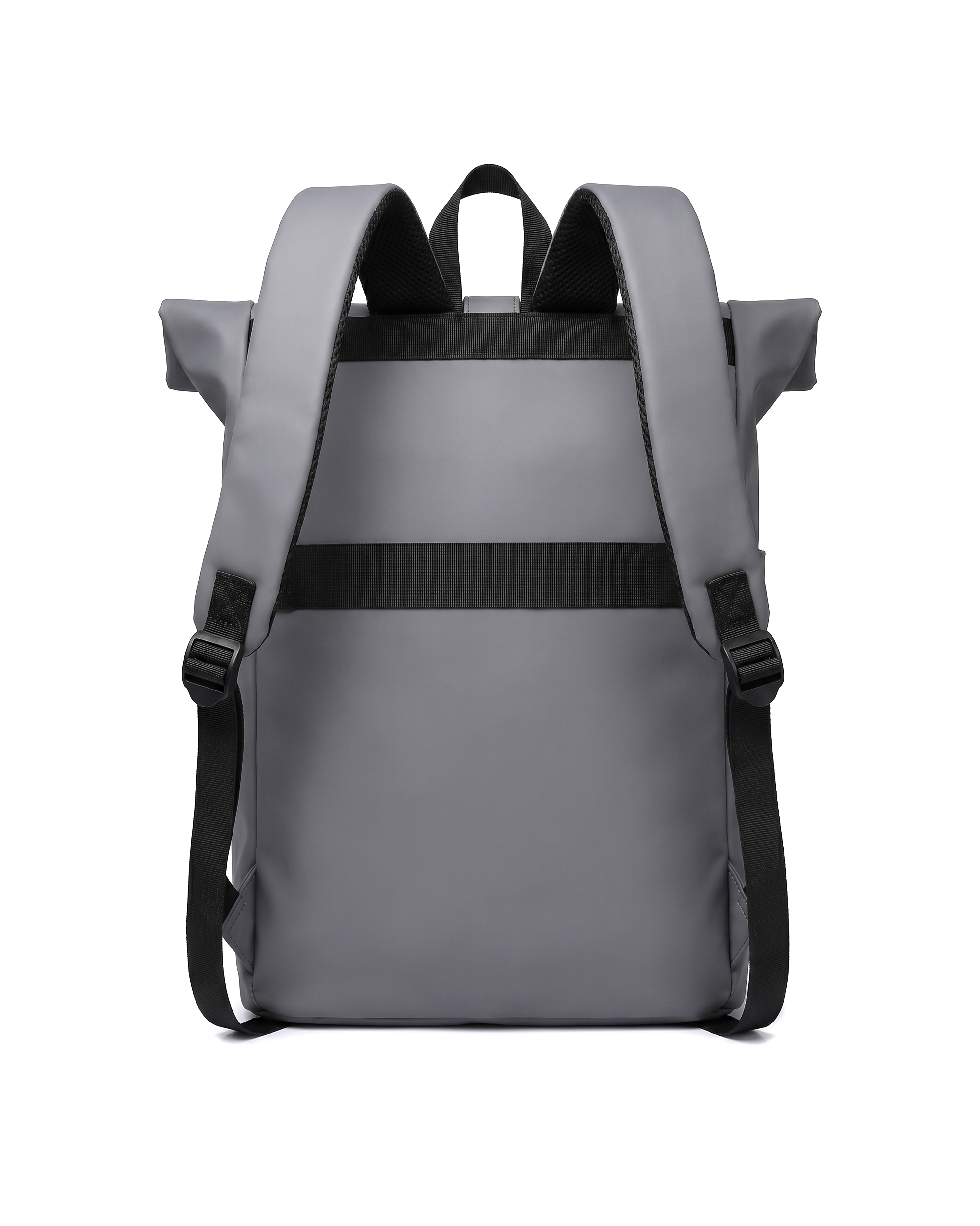"Daily" Rolltop Rucksack in Grau
