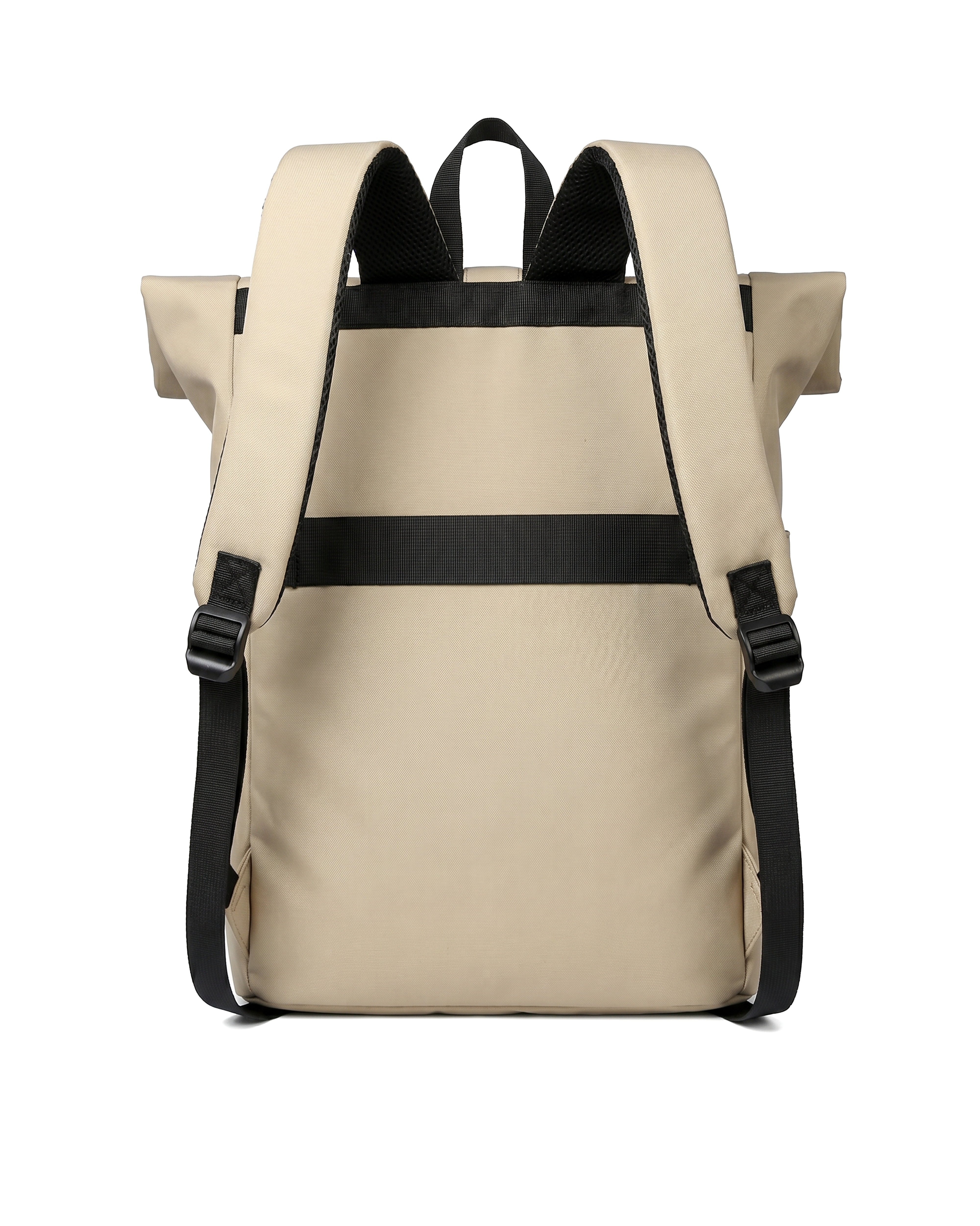 "Daily" Rolltop Rucksack in Beige