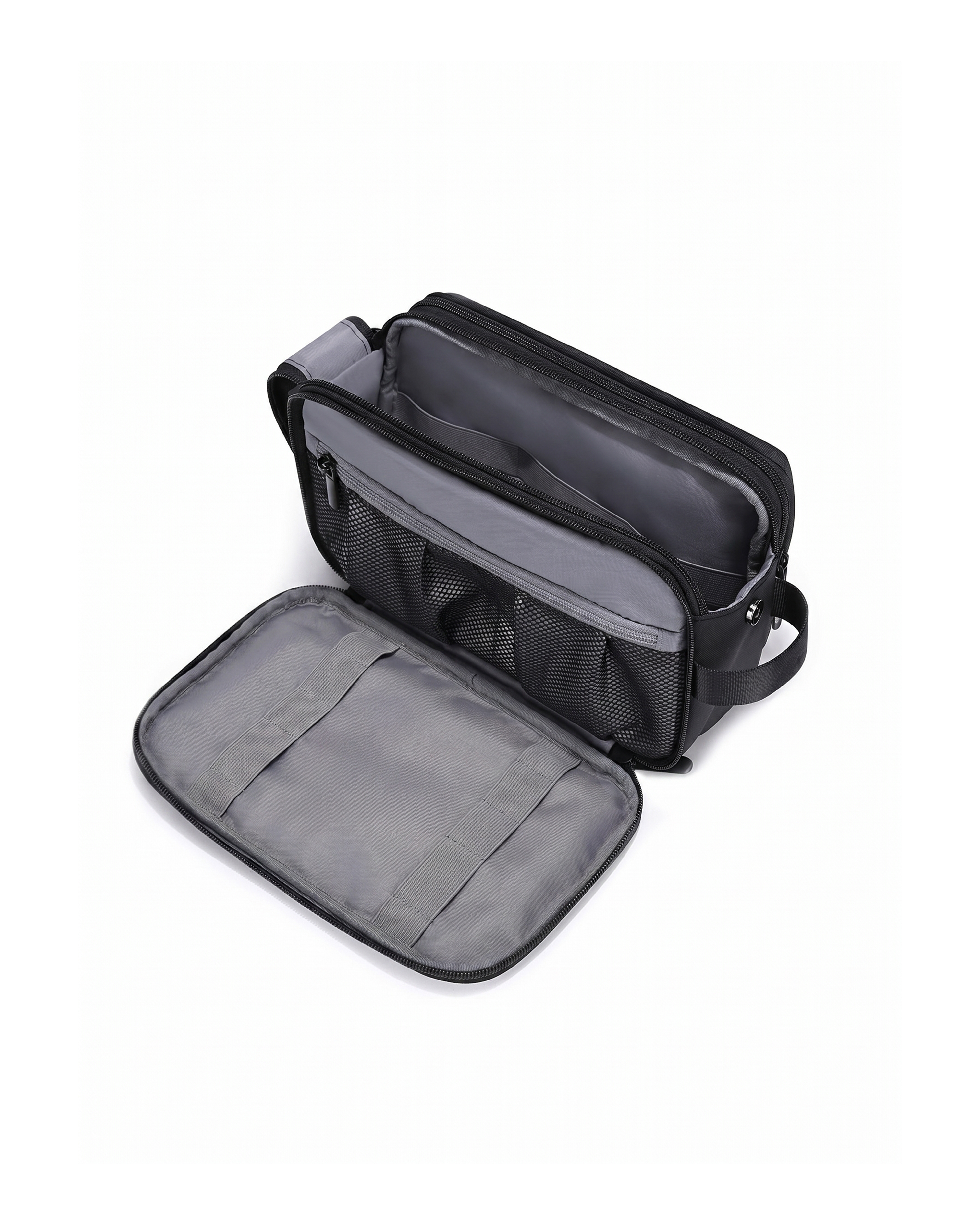 Kosmetiktasche in Schwarz